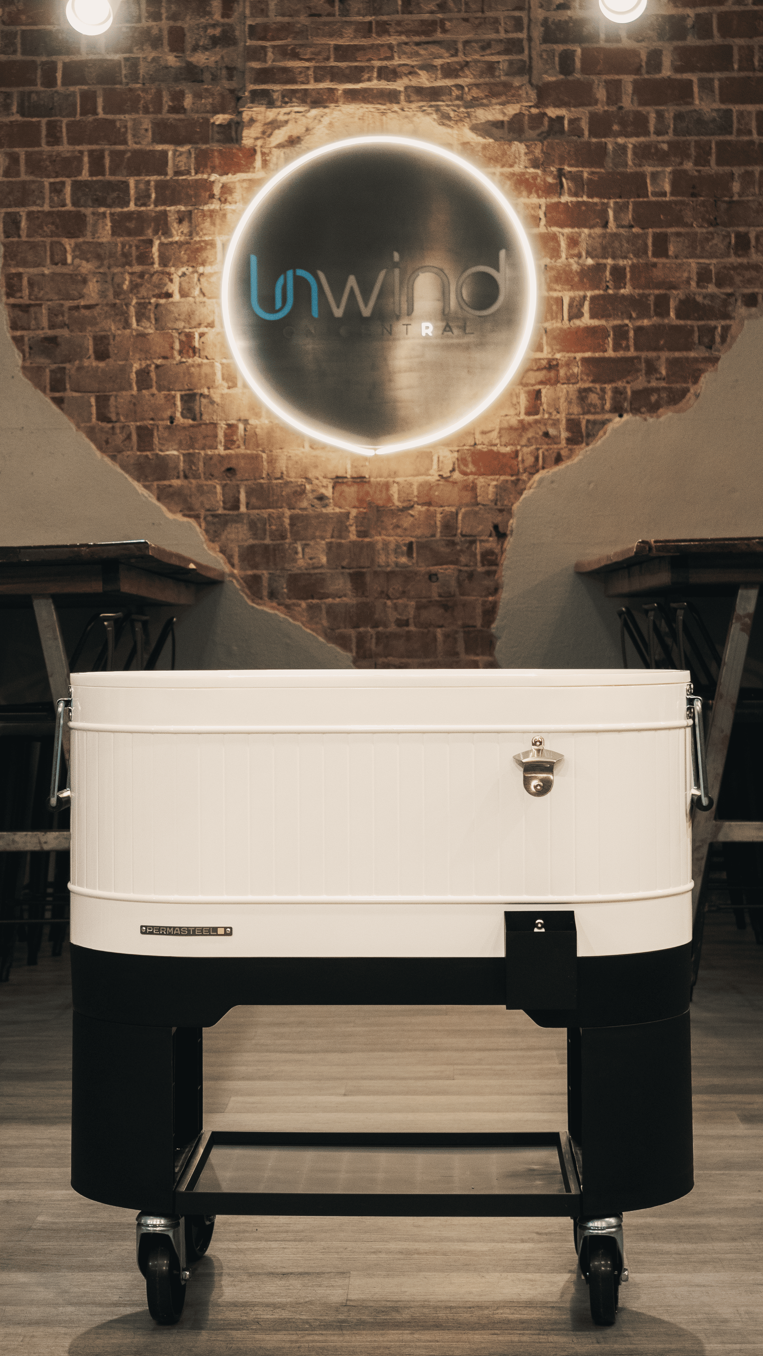 Unwind venue spacious interior with natural light
