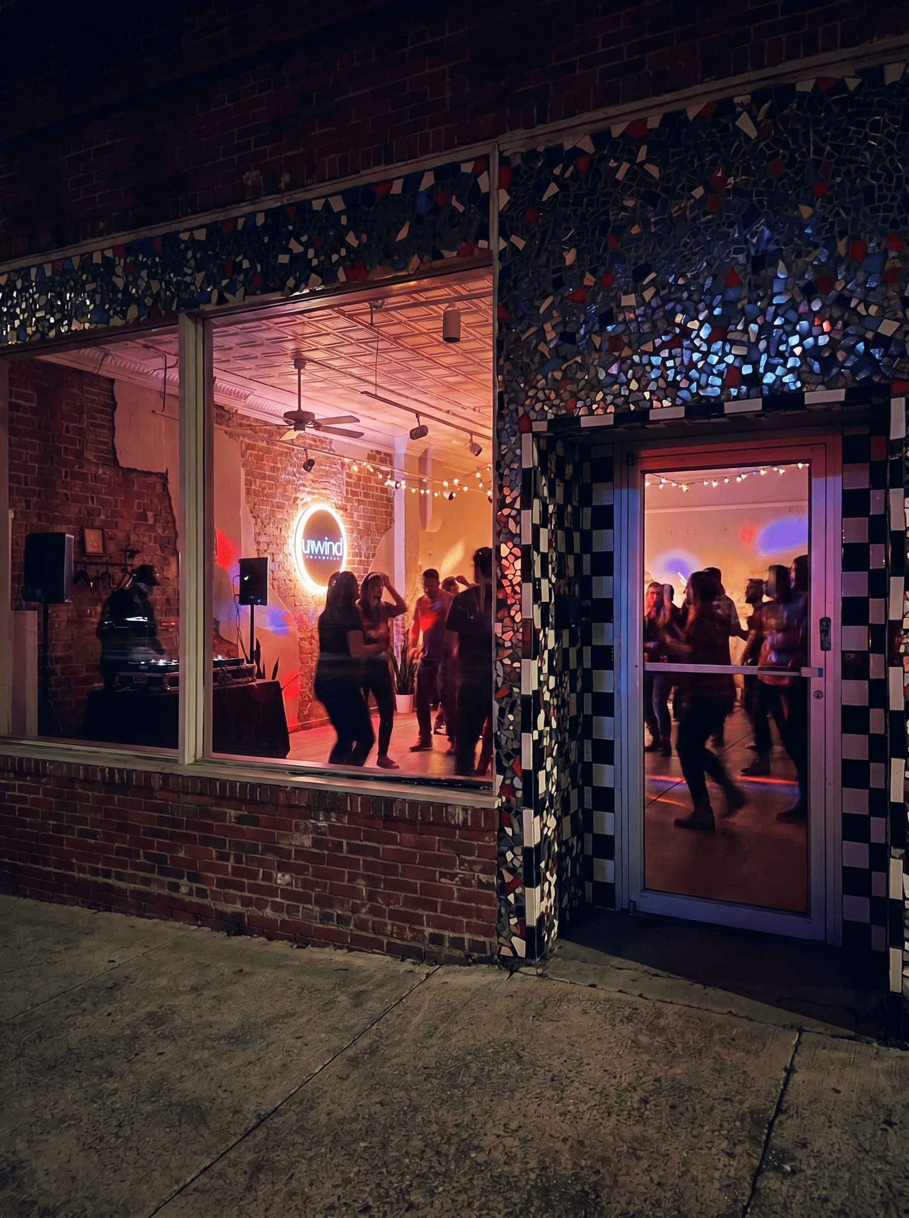 Unwind venue bright interior